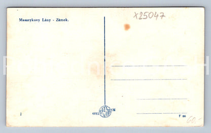 Pohlednice MASARYKOVY LÁNY . ZÁMEK (X25047)