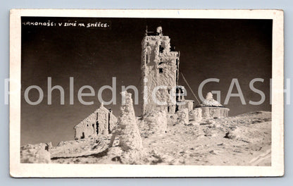 Pohlednice KRKONOŠE NA SNĚŽCE (X25049)