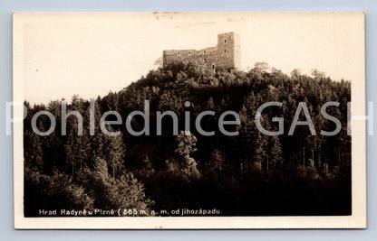 Pohlednice HRAD RADYNĚ U PLZNĚ (X25054)