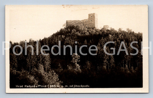Pohlednice HRAD RADYNĚ U PLZNĚ (X25054)