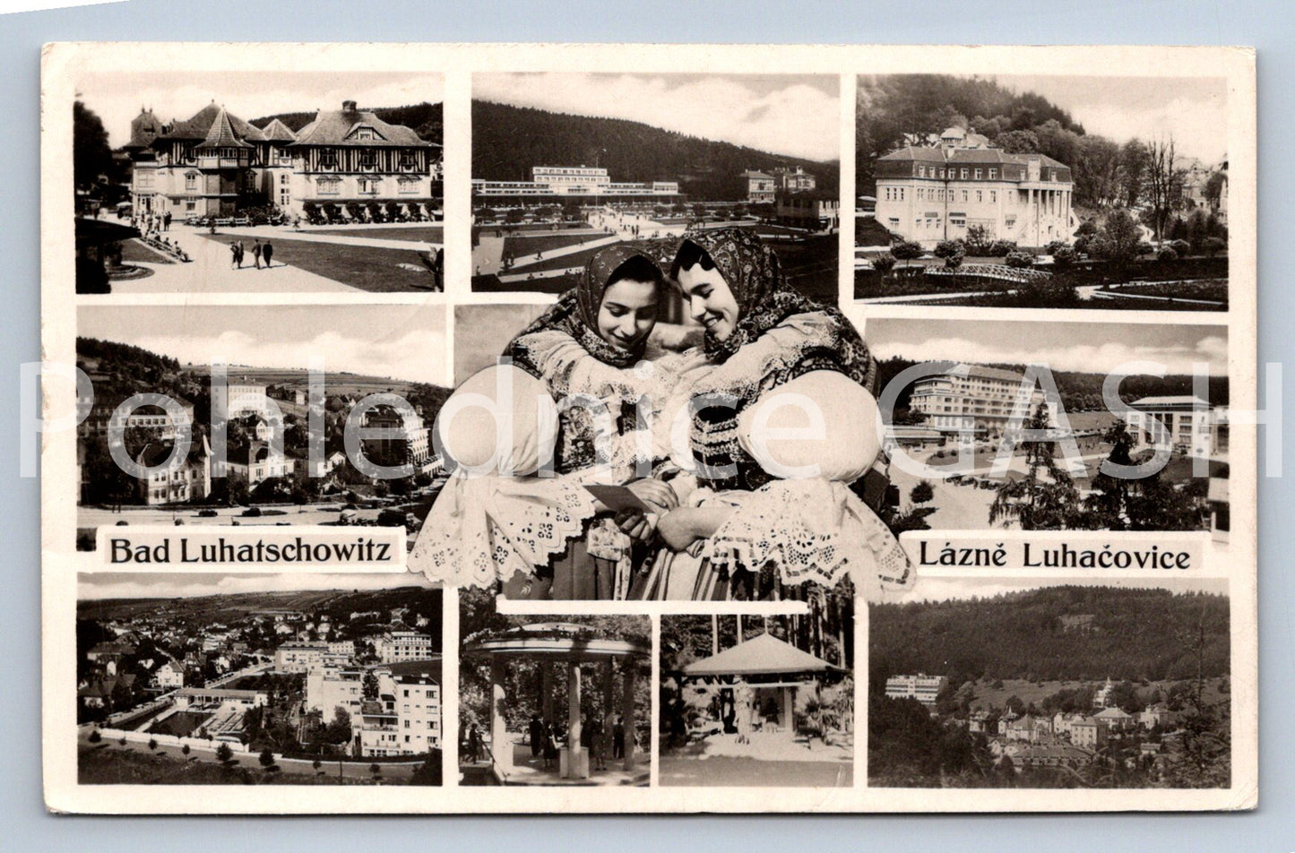 Pohlednice LÁZNĚ LUHAČOVICE (X25055)