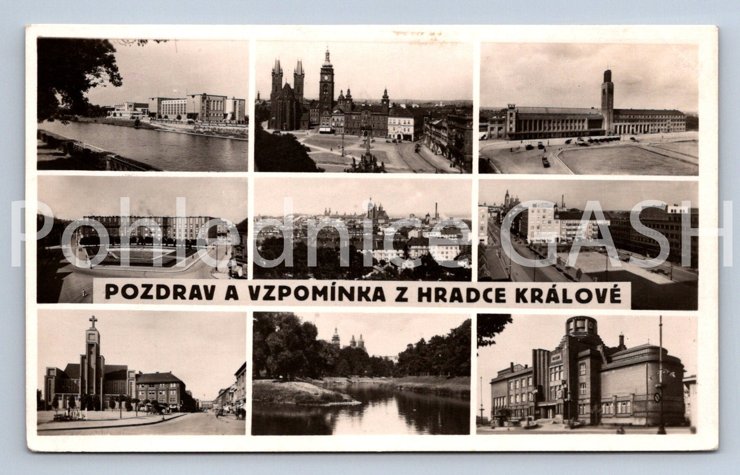 Pohlednice HRADEC KRÁLOVÉ (X25057)