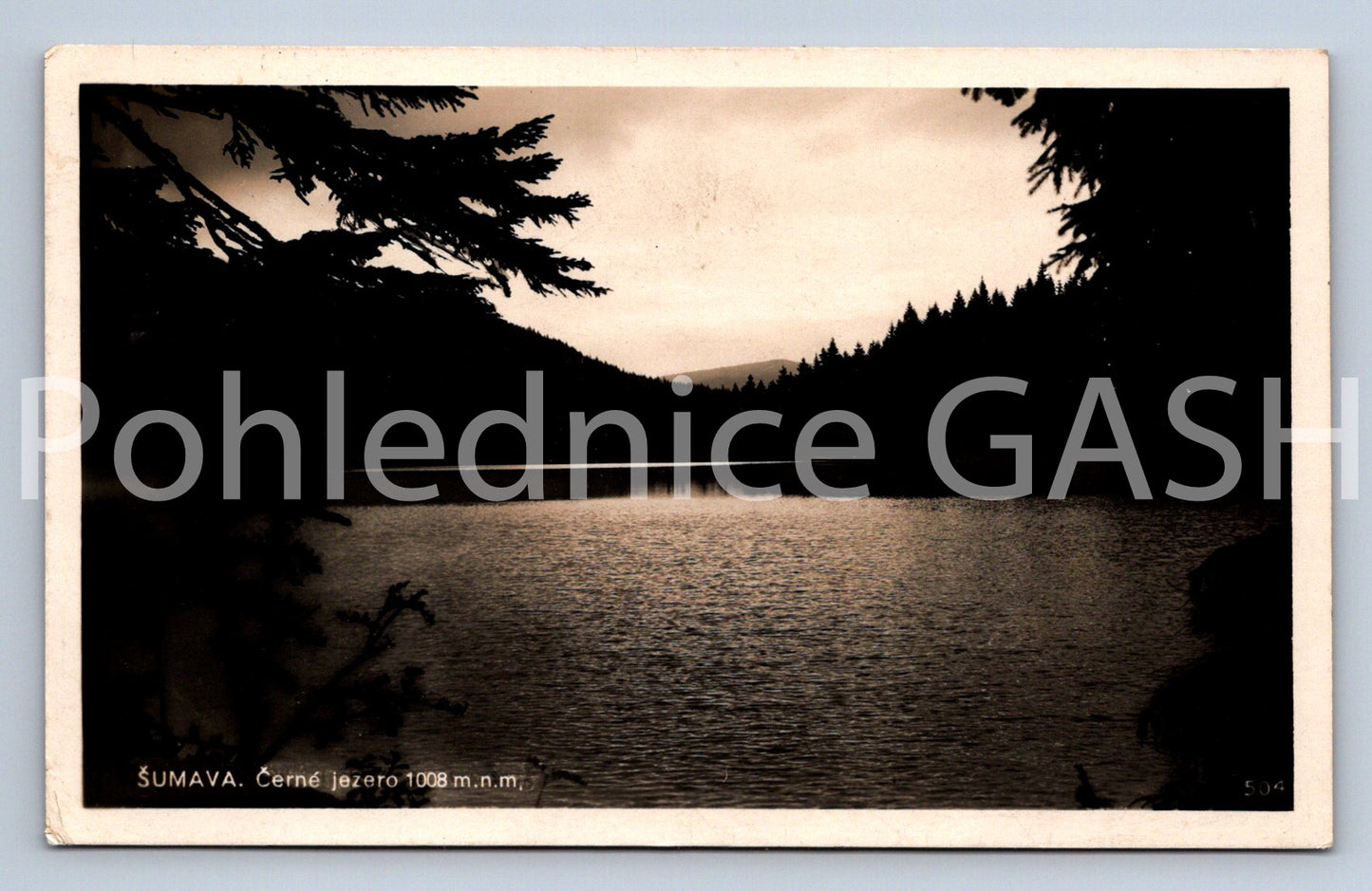 Postcard ŠUMAVA (X25064)