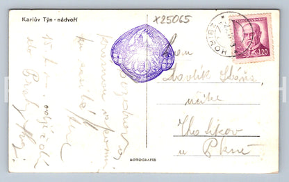 Postcard KARLŮV TYN (X25065)