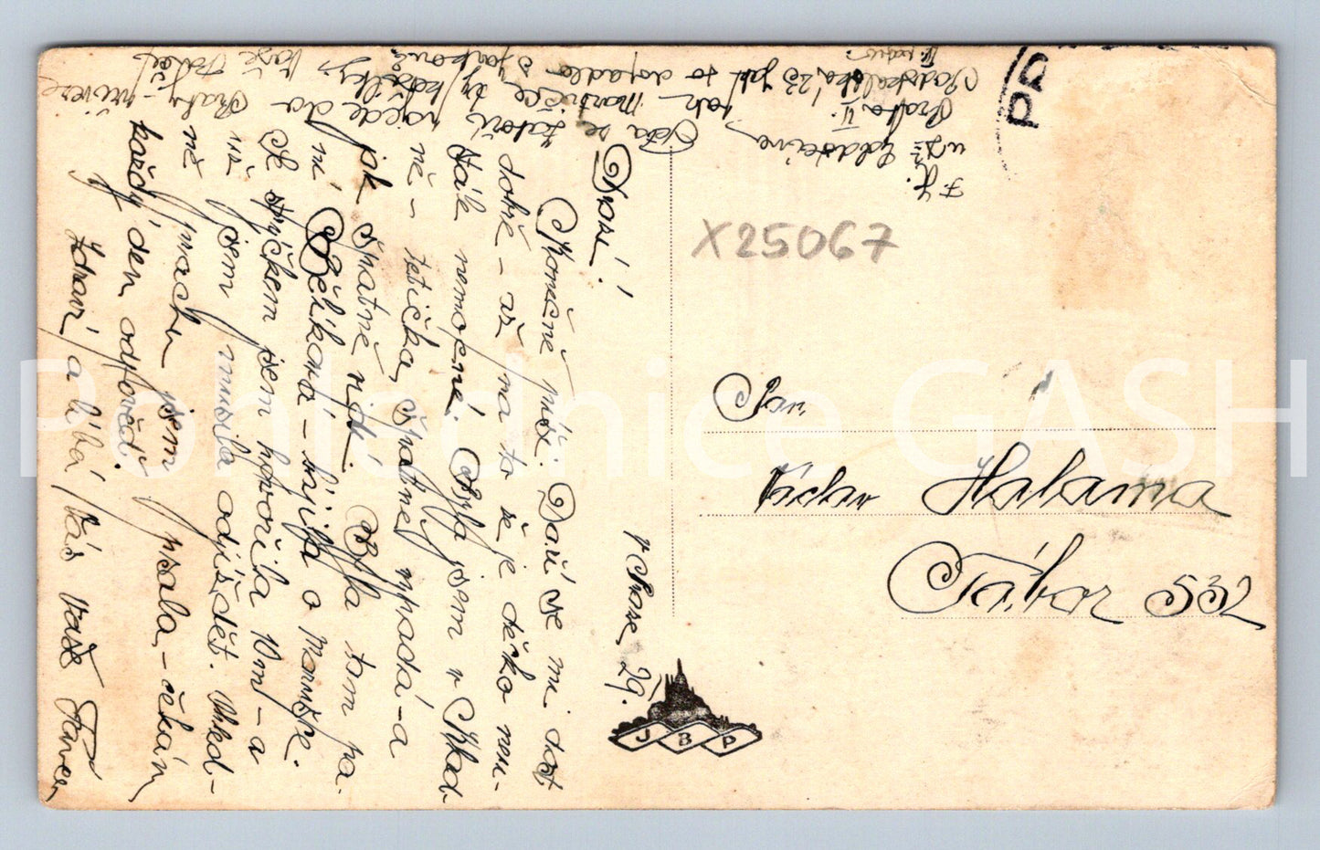 Postcard PRAGUE (X25067)