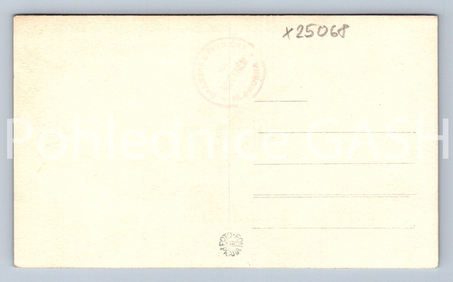 Postcard MUSHROOM HILL AT MICHOV HRADIŠTE - PHARAOH'S HEAD (X25068)