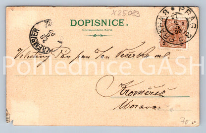 Pohlednice POZDRAV Z PRAHY (X25083)