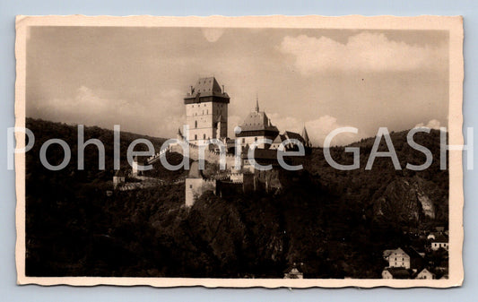 Pohlednice DĚČÍN N. L. ZÁMEK (X25088)