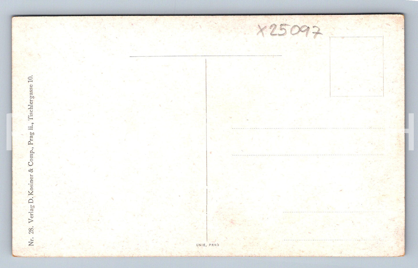 Postcard PRAGUE (X25097)