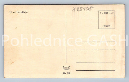 Postcard PERNŠTEJN CASTLE (X25105)