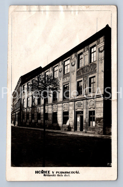 Postcard HOŘICE IN THE KRKONOSÍ MOUNTAINS (X25108)