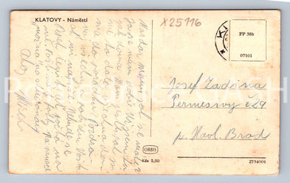 Postcard KLATOVY (X25116)