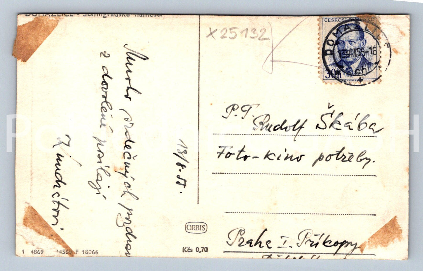 Pohlednice DOMAŽLICE CHODSKO (X25132)