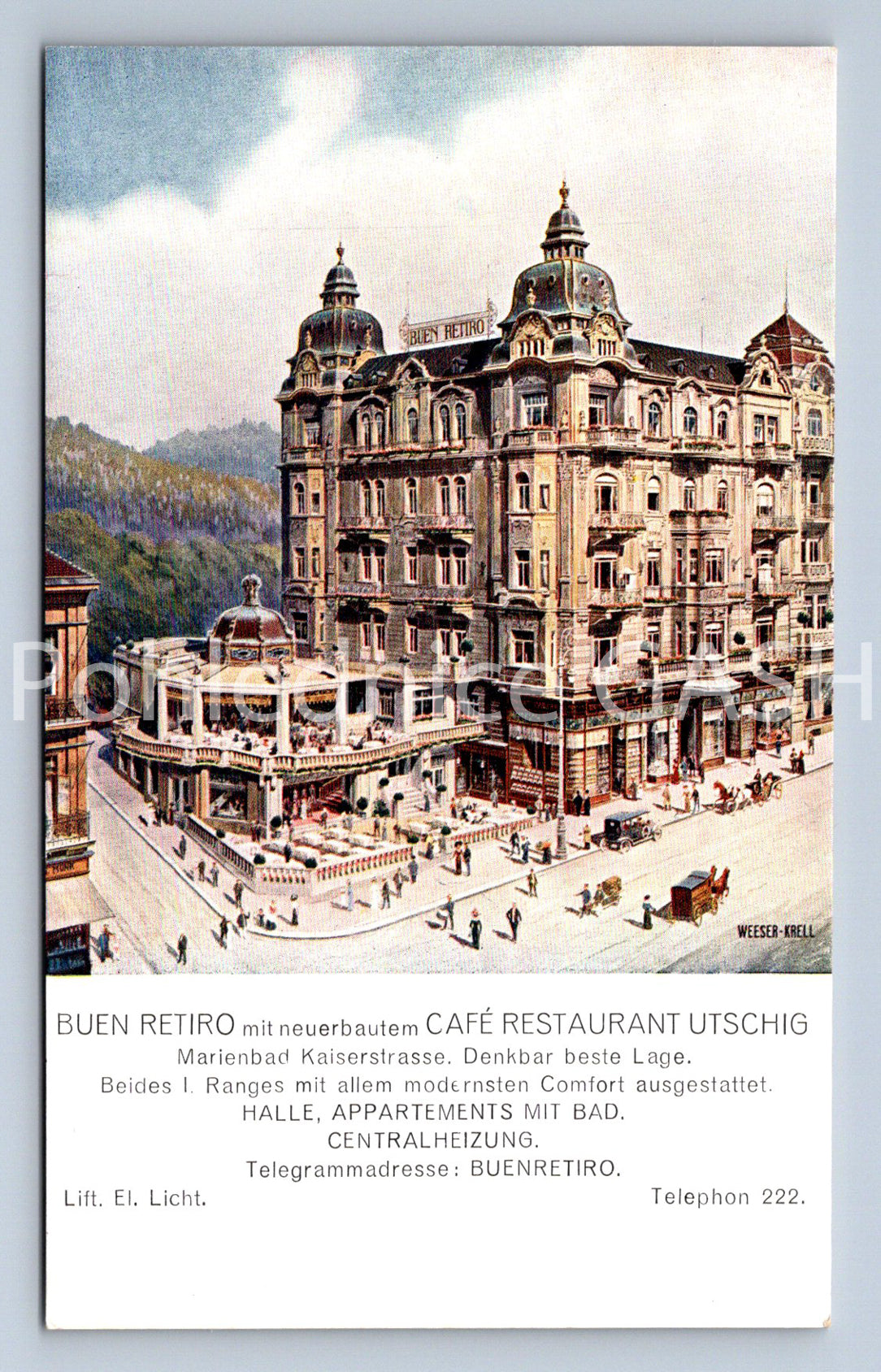 Pohlednice BUEN RETIRO (X25145)