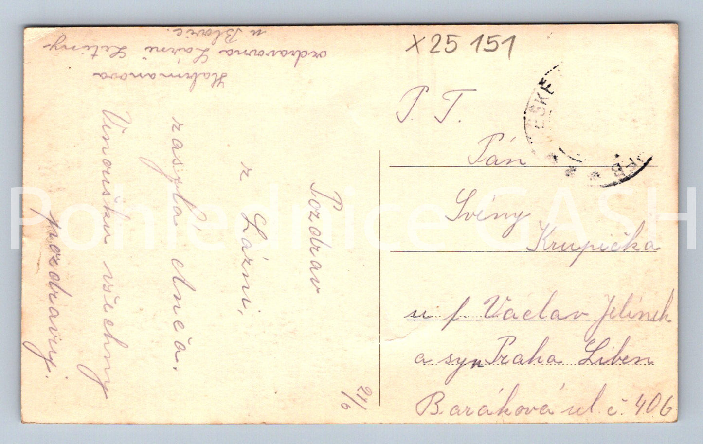 Pohlednice MIROŠOV (X25151)