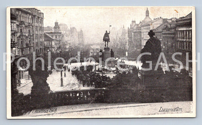 Pohlednice 1. KVĚTNA 1918 PRAHA (X25160)