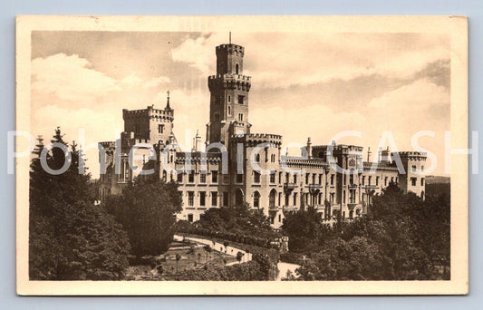 Pohlednice HLUBOKÁ NAD VLTAVOU - ZÁMEK (X25173)