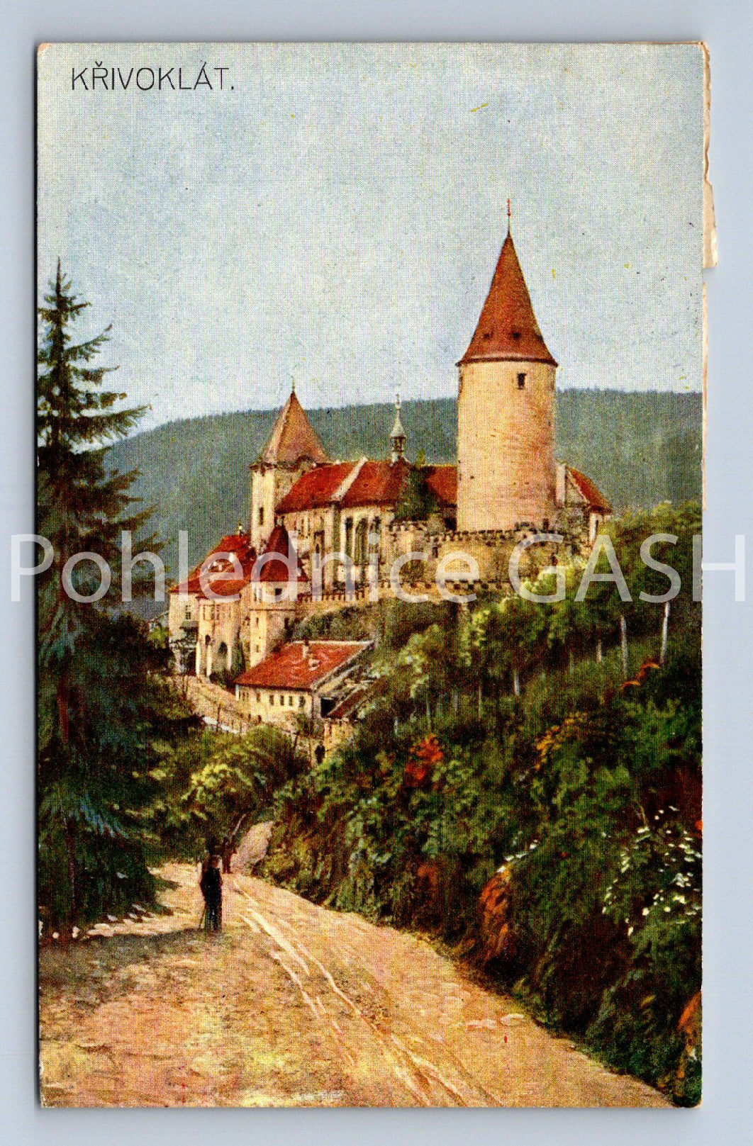 Pohlednice KŘIVOKLÁT (X25176)