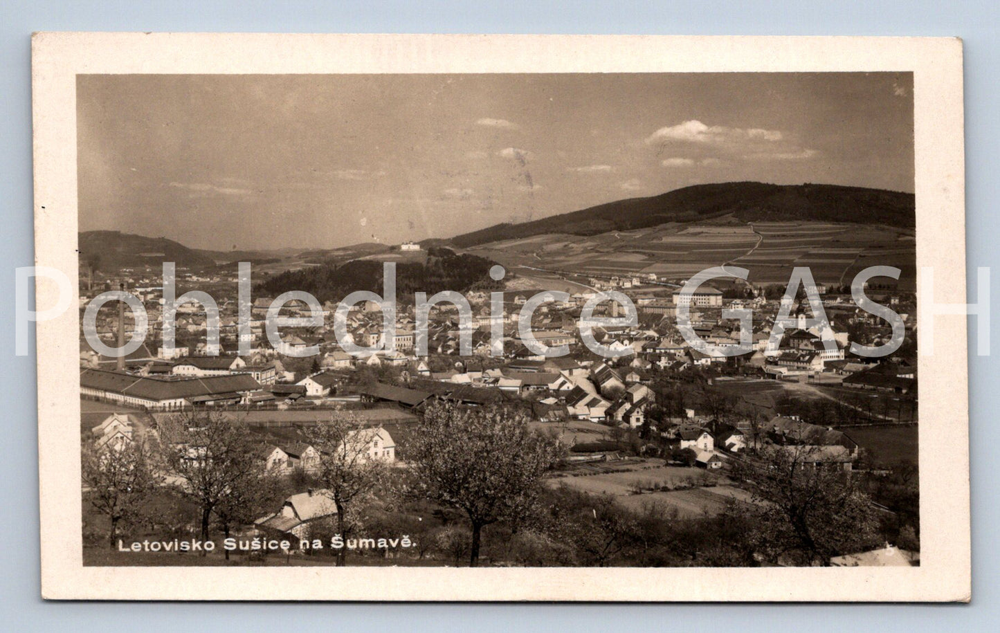 Pohlednice LETOVISKO SUŠICE NA ŠUMAVĚ (X25192)