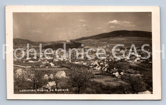 Pohlednice LETOVISKO SUŠICE NA ŠUMAVĚ (X25192)