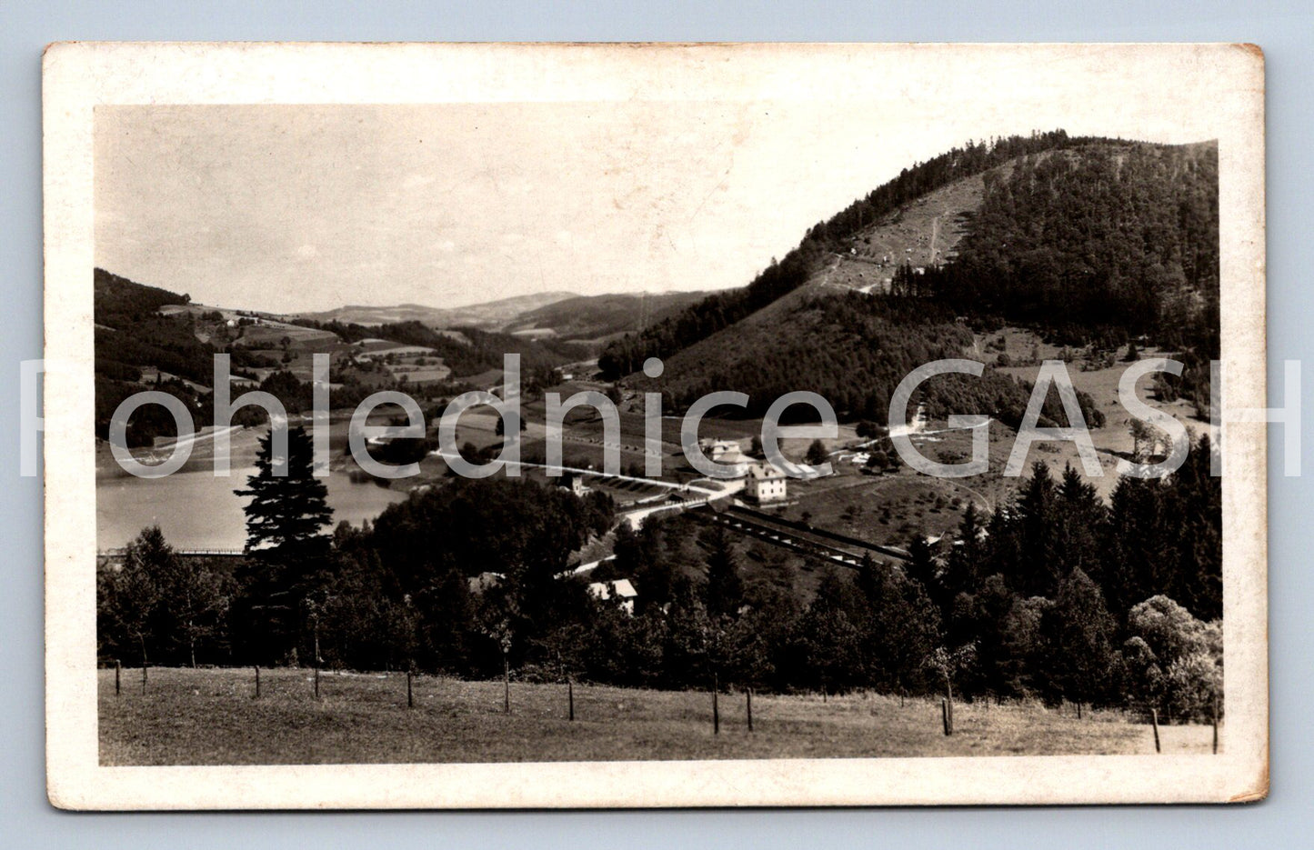 Pohlednice ÚDOLÍ PŘEHRADA V BYSTŘIČCE (X25196)