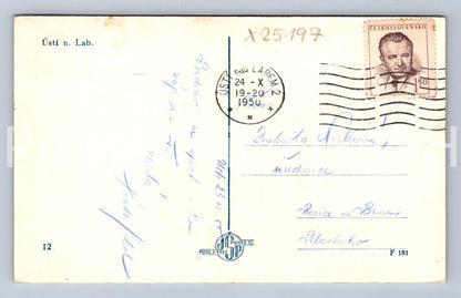 Pohlednice ÚSTÍ NAD LABEM (X25197)