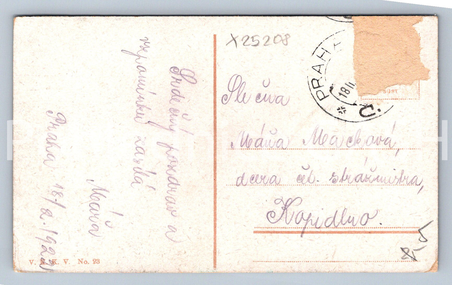 Pohlednice PRAHA (X25208)