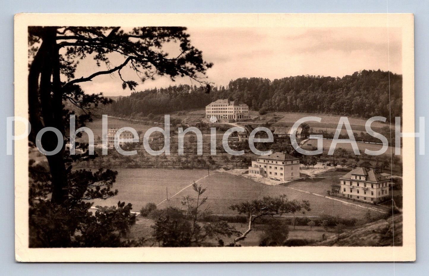 Pohlednice LÁZNĚ TEPLICE NAD BEČVOU (X25230)