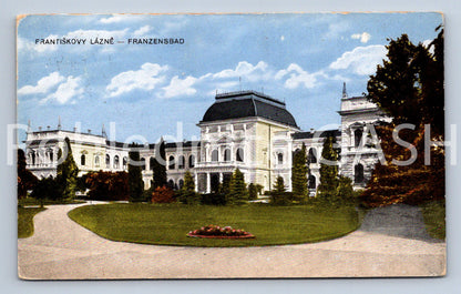 Pohlednice FRANTIŠKOVY LÁZNĚ (X25239)