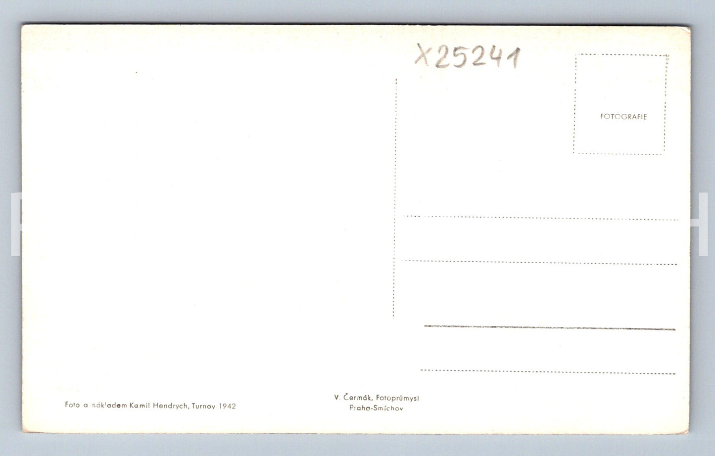 Pohlednice ČESKÝ RÁJ (X25241)