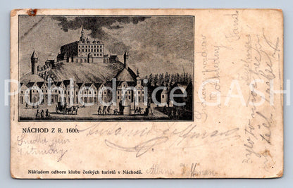 Pohlednice NÁCHOD DLOUHÁ ADRESA (X25245)