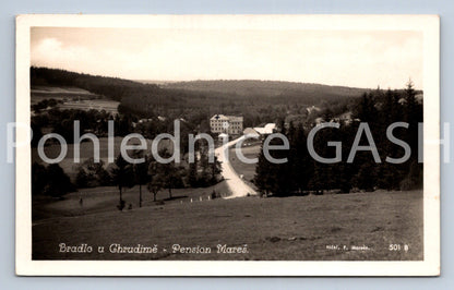 Pohlednice BRADLO V CHRUDIMĚ - PENSION MAREŠ (X25248)