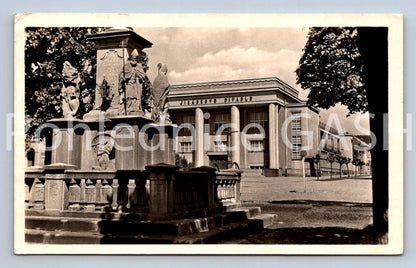 Pohlednice HRONOV - JIRÁSKOVOV DIVADLO S BOKU (X25249)