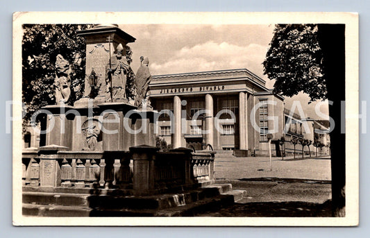 Pohlednice HRONOV - JIRÁSKOVOV DIVADLO S BOKU (X25249)