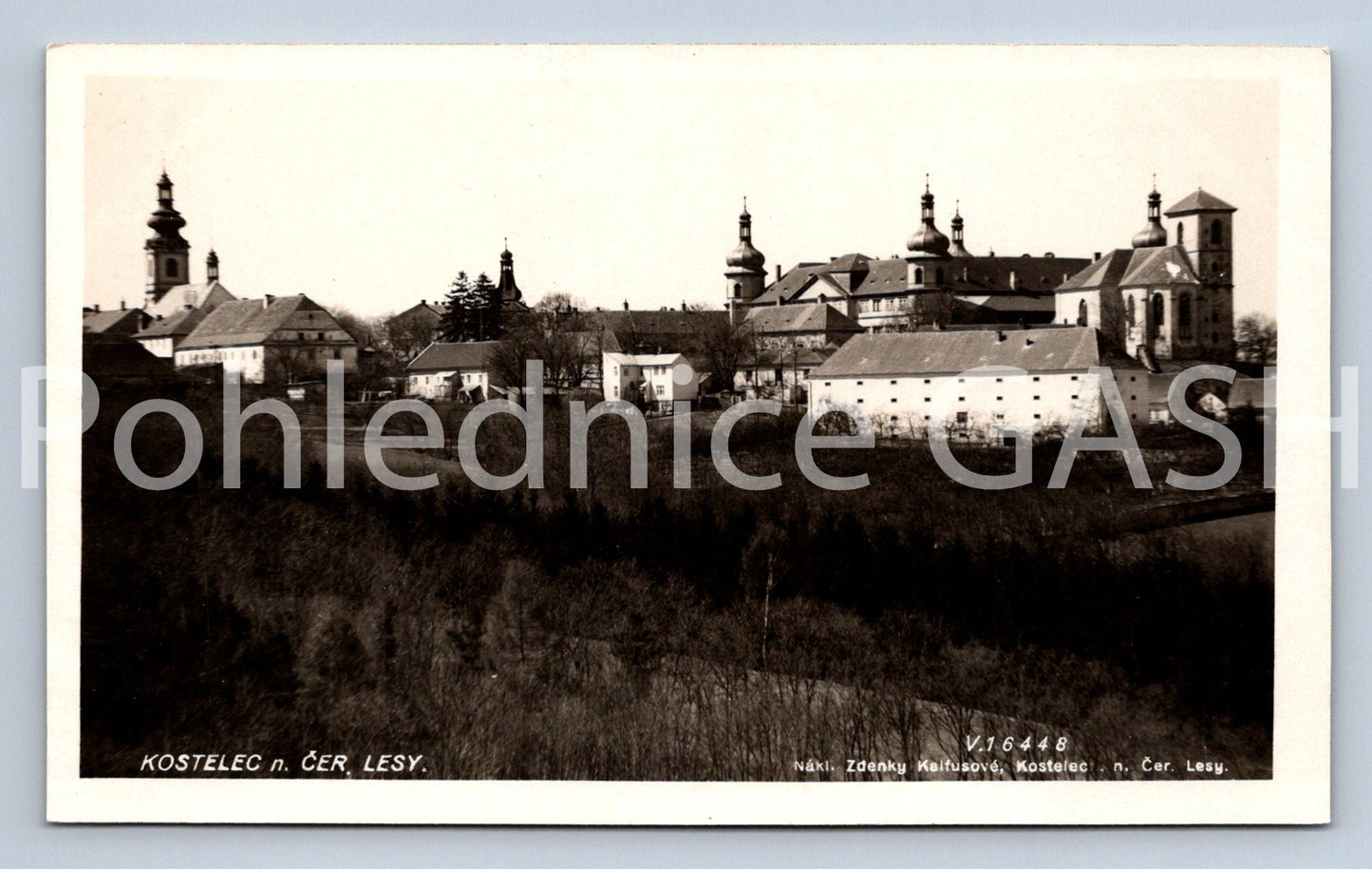 Pohlednice KOSTELEC N. ČER. LESY (X25253)