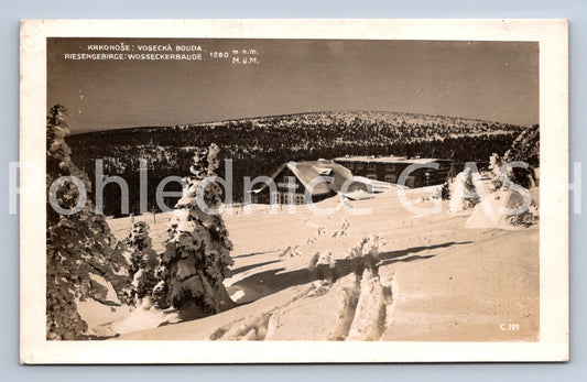 Pohlednice KRKONOŠE VOSECKÁ BOUDA (X25266)