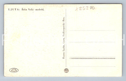 Pohlednice LJUTA (X25270)