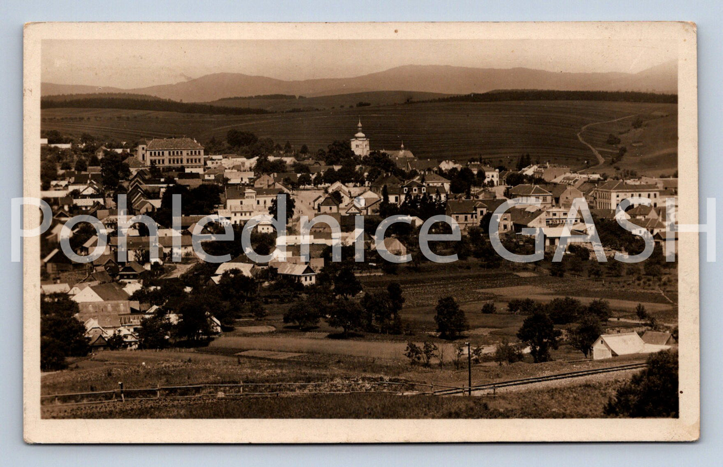 Pohlednice VAL. KLOBOUKY (X25282)