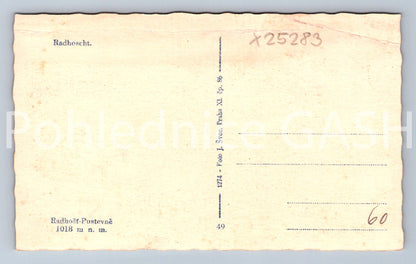 Pohlednice RADHOŠŤ (X25283)