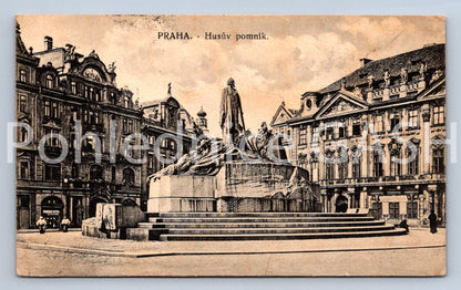 Pohlednice PRAHA - HUSŮV POMNÍK (X25294)