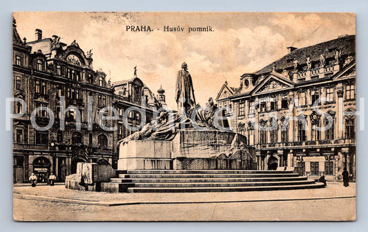 Pohlednice PRAHA - HUSŮV POMNÍK (X25294)