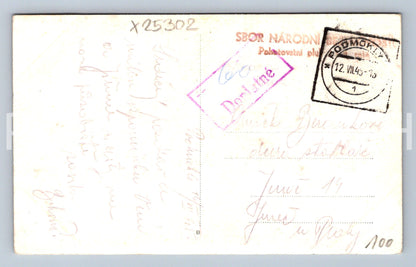 Pohlednice DĚČÍN N.LABEM ZÁMEK (X25302)