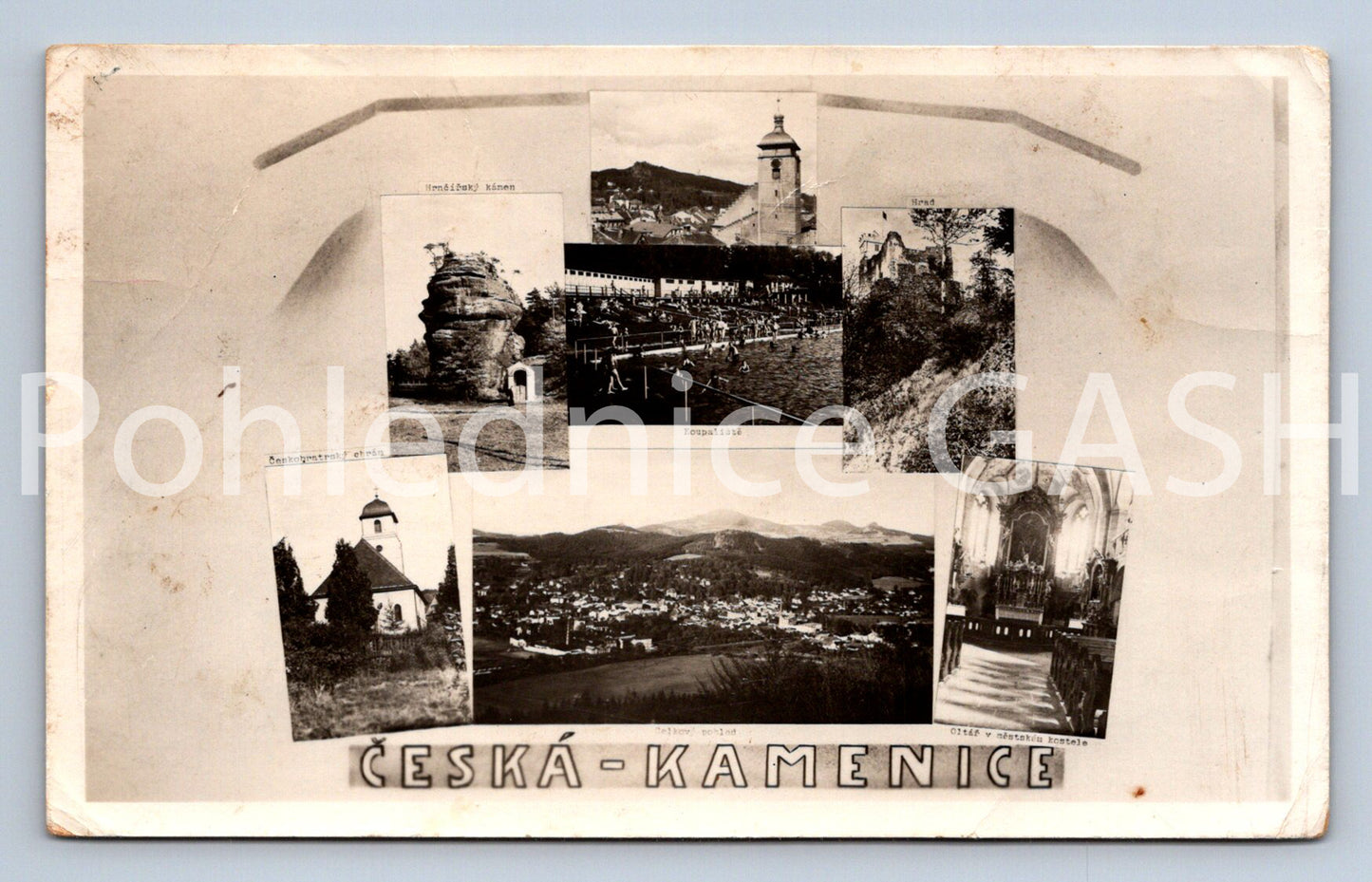 Pohlednice ČESKÁ KAMENICE (X25306)