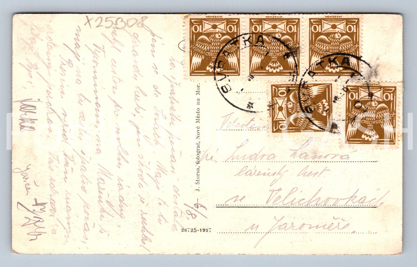 Pohlednice ČESKOMORAVSKÁ VYSOČINA (X25308)