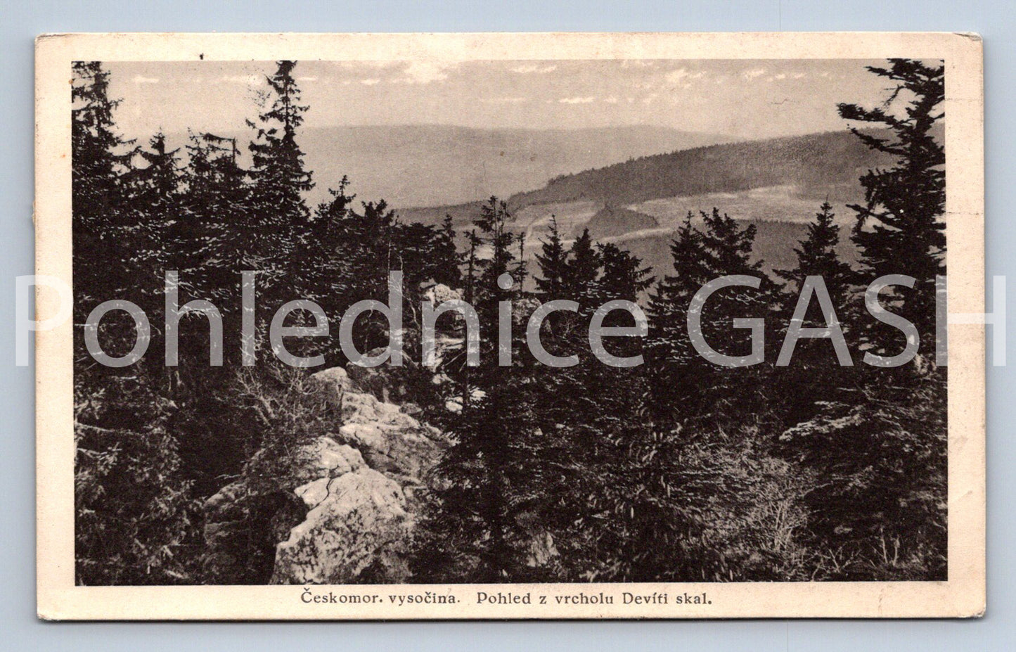 Pohlednice ČESKOMORAVSKÁ VYSOČINA (X25308)