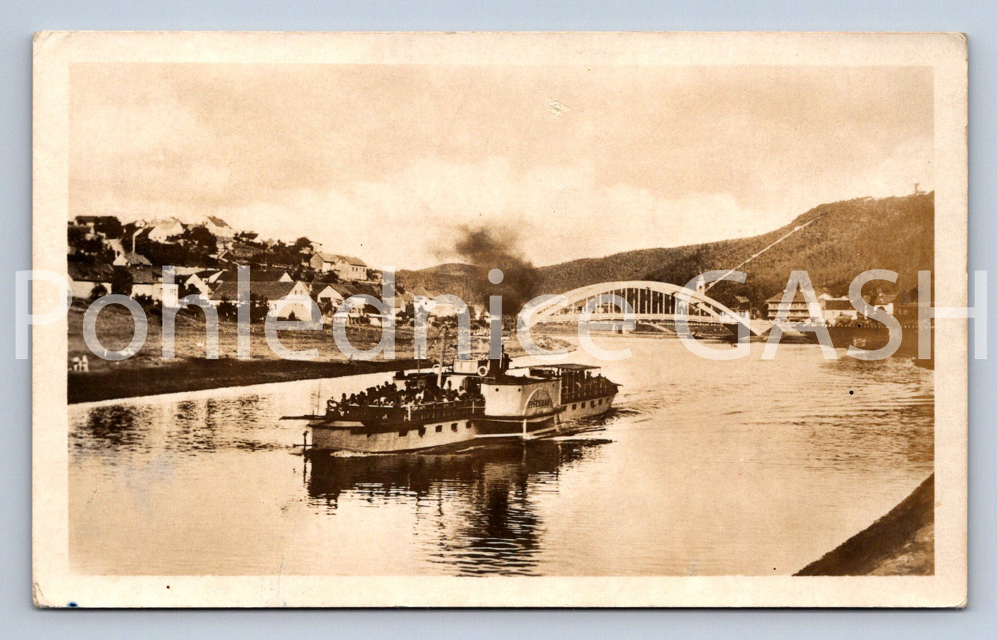 Pohlednice ŠTĚCHOVICE LODNÍ RAZÍTKO (X25322)