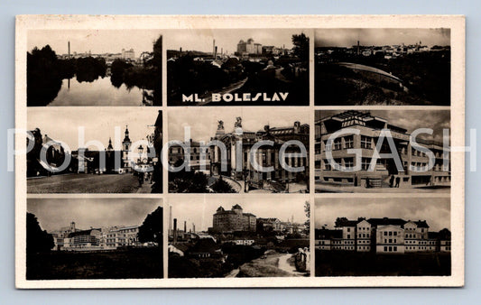 Pohlednice MLADÁ BOLESLAV - KOLÁŽ (X25326)
