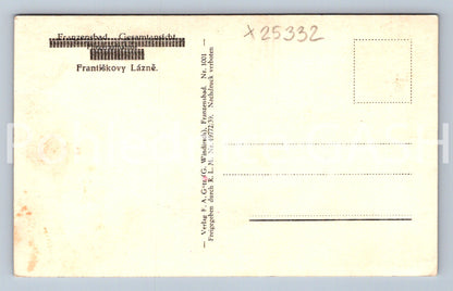 Pohlednice FRANTIŠKOVY LÁZNĚ (X25332)