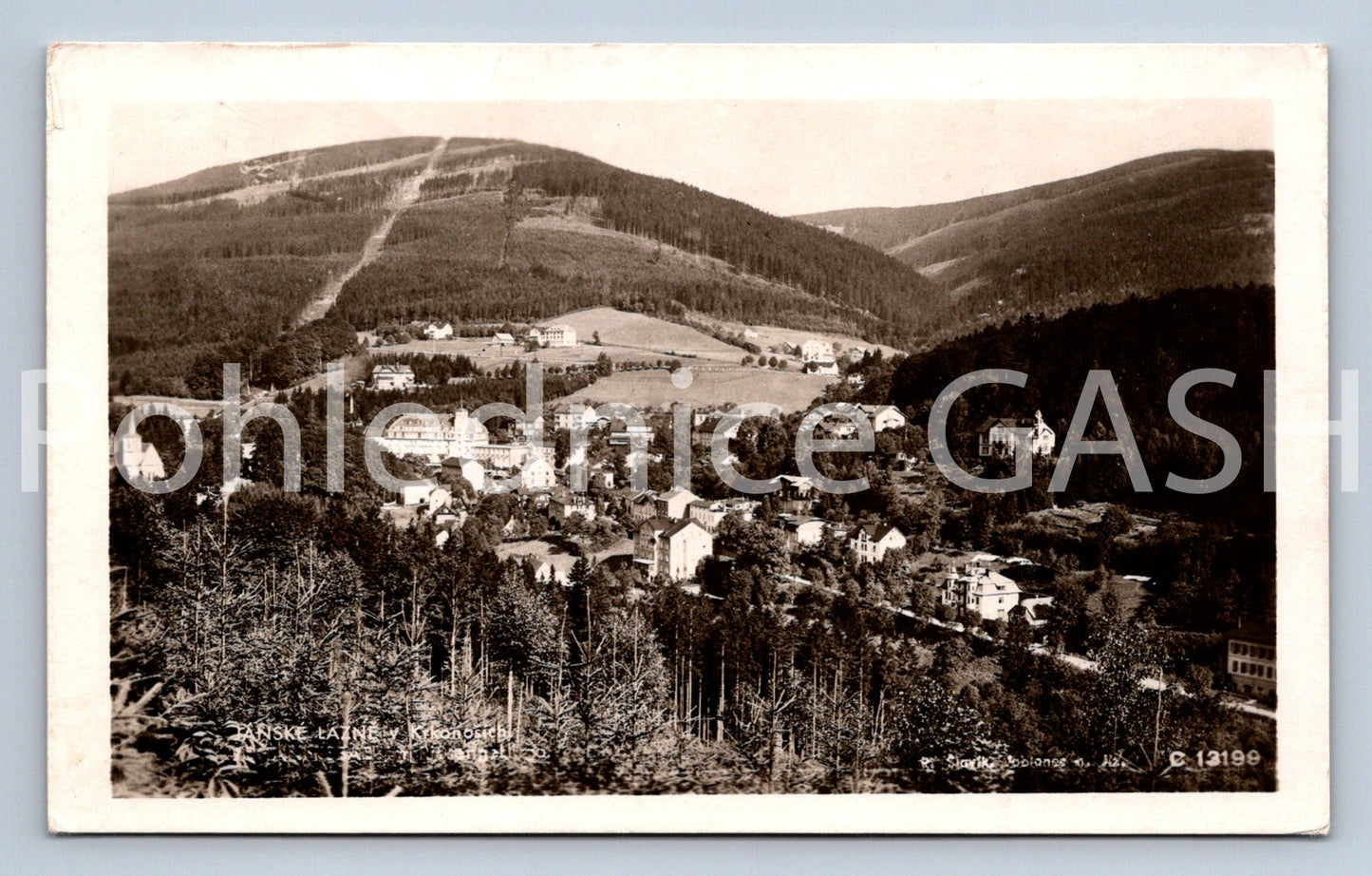 Pohlednice JÁNSKÉ LÁZNĚ (X25341)