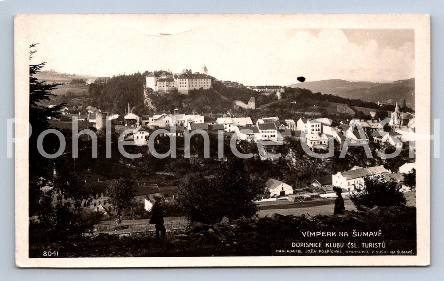 Pohlednice VIMPERK NA ŠUMAVĚ (X25345)